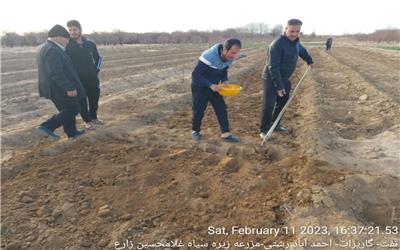 برگزاری کارگاه آموزشی کشت گیاه داروئی «شاه زیره »درگاریزات